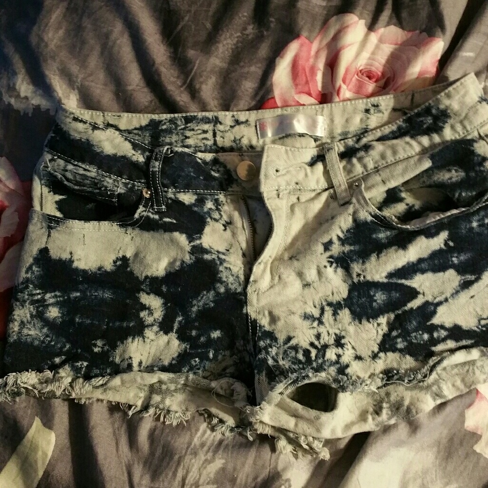 Tye dye shorts